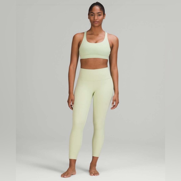 Lululemon Wunder Under High-Rise Tight 25" sz 4 Creamy Mint - Picture 4 of 5